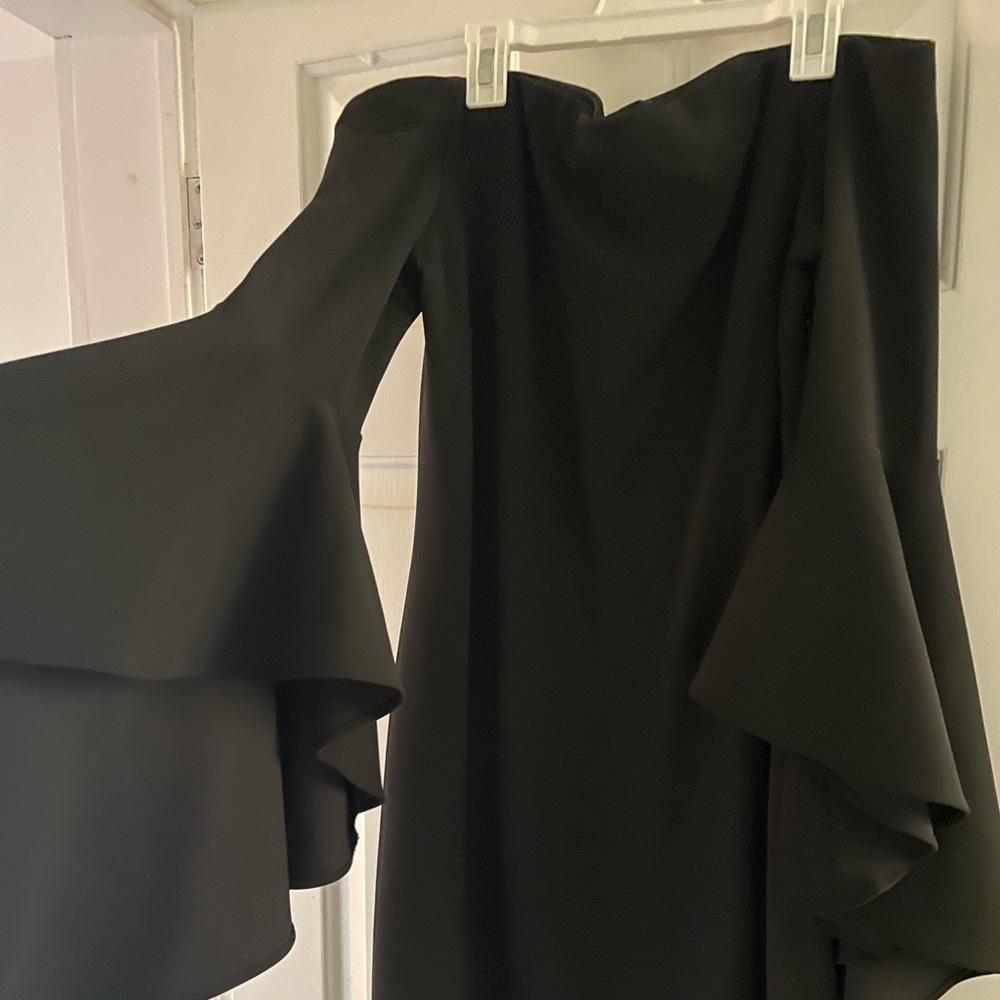 Vince Camuto black cocktail dress like new, worn once